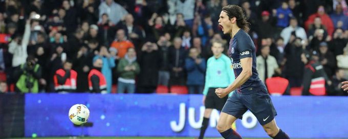 Edinson Cavani penalty fires Paris Saint-Germain past Nancy