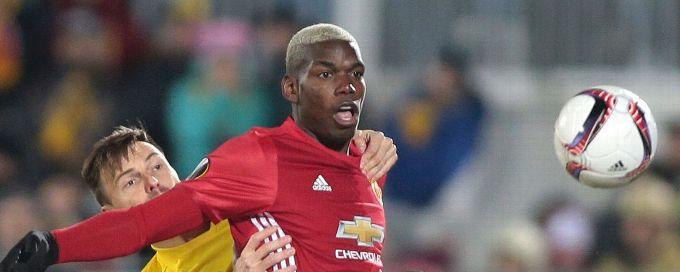 Manchester United draw at Rostov in Europa League as Lyon beat Roma
