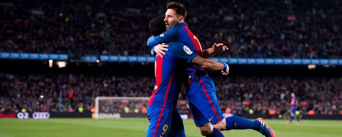Messi brace as Barca beat Valencia; Atletico Madrid swat away Sevilla