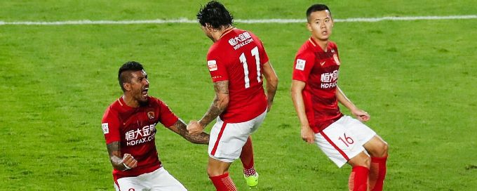 Ricardo Goulart powers Guangzhou Evergrande from ACL group