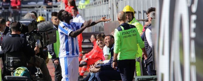 Sulley Muntari ban for protesting racial abuse during Pescara match rescinded