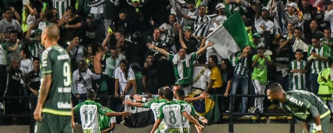 Atletico Nacional edge out Chapecoense in Recopa Sudamericana final