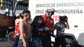 Fan stampede at Honduras football match kills four people, unborn fetus