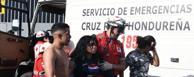 Fan stampede at Honduras football match kills four people, unborn fetus
