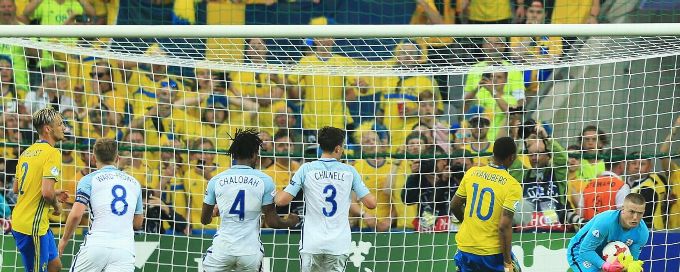 Jordan Pickford penalty save helps England earn draw with Sweden
