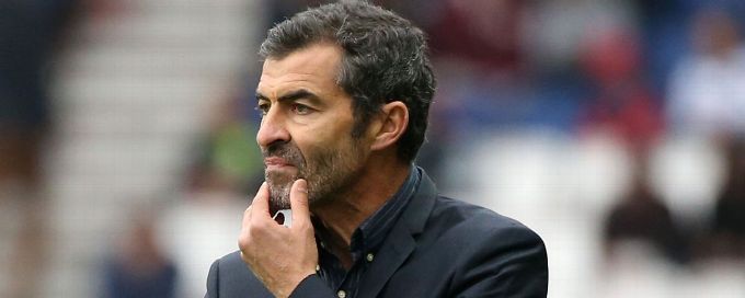 Bastia part company with coach Rui Almeida as troubles deepen