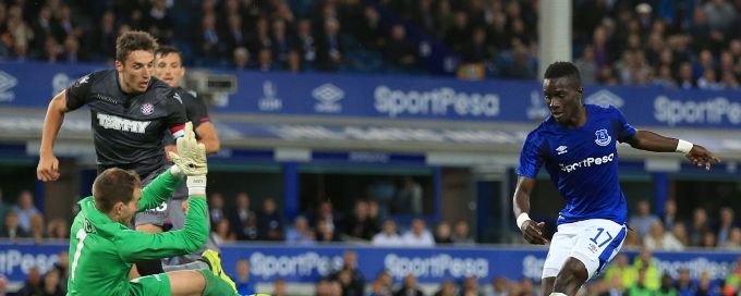 Everton take two-goal Europa advantage over Hajduk Split