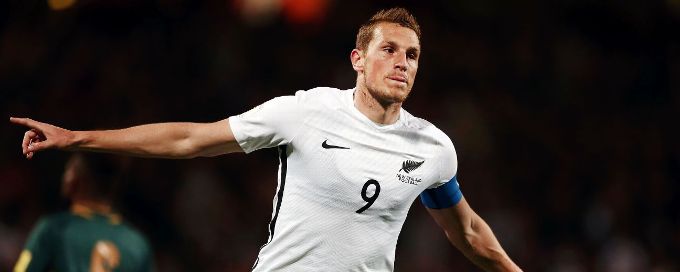 New Zealand put up six in first leg of Oceania qualifying final