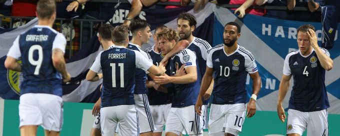 Scotland win away to Lithuania to keep dream going