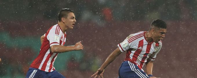 Rodriguez penalty helps Paraguay beat Mali