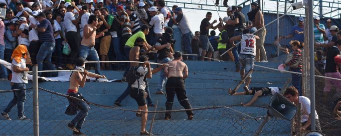 Paraguay FA condemns Olimpia violence that left fans in hospital