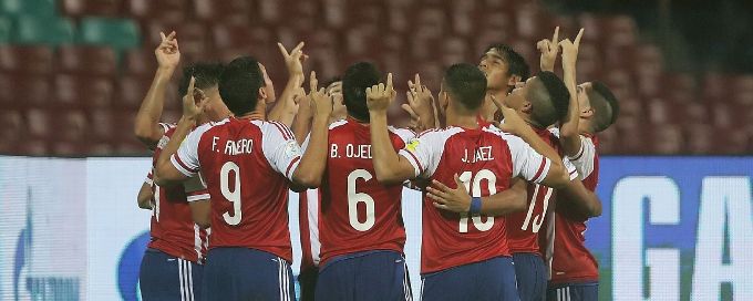 Vega strikes twice as Paraguay beat NZ