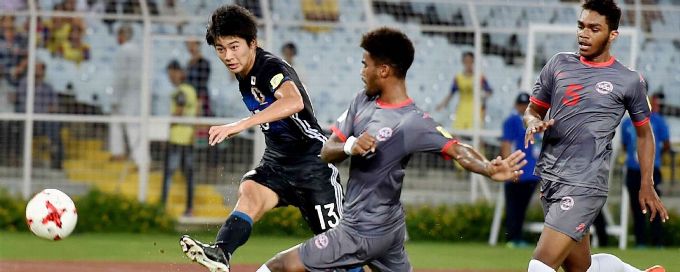 New Caledonia hold Japan to 1-1 draw