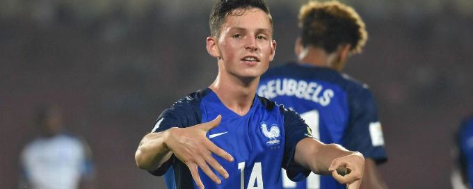 France thrash Honduras, remain unbeaten