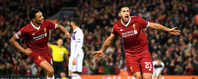 Liverpool inch toward knockout rounds with 3-0 win vs. Maribor