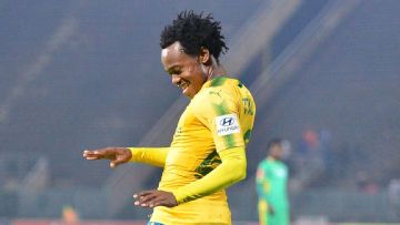 Tau to the rescue as Sundowns advance in Nedbank Cup