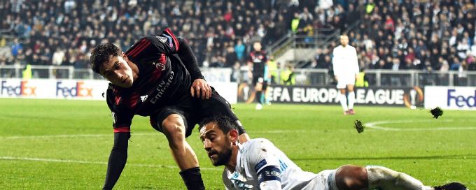 AC Milan stumble in final Europa League group game