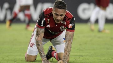 Peru captain Paolo Guerrero at sports court for World Cup doping case