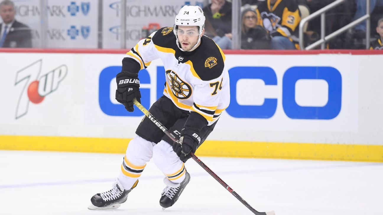Agen — Penyerang Boston Bruins Jake DeBrusk meminta pertukaran