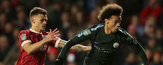 Man City fight off Bristol City to reach Carabao Cup final