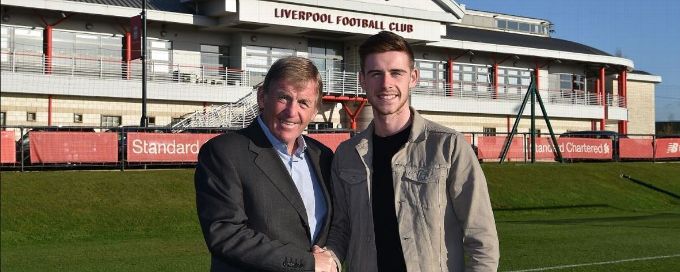 Liverpool sign young defender Tony Gallacher from Falkirk