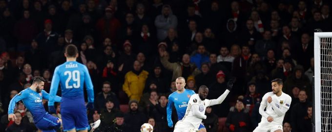 Arsenal survive Ostersunds scare, advance to round of 16