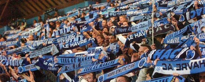 Angry Le Havre supporters invade pitch after loss to Quevilly