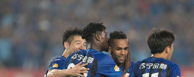 Jiangsu Suning win again under new boss Cosmin Olaroiu; Beijing Guoan draw