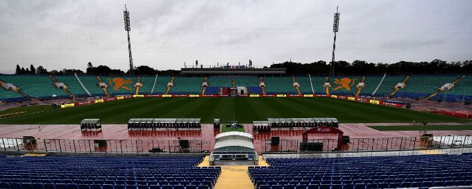 Sofia derby bomb injures policewoman as more than 20 people arrested