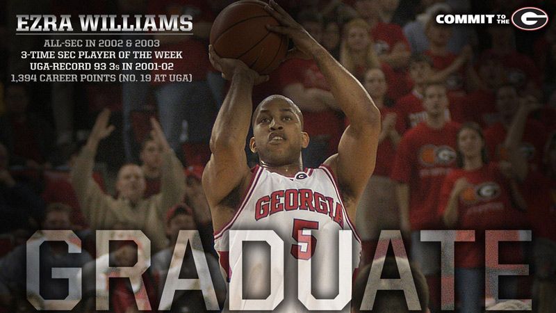 After 15 years, UGA's Williams gets his degree