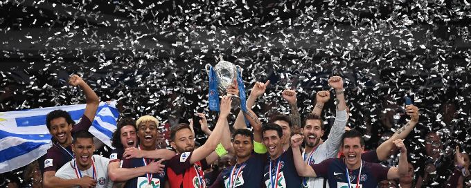 Paris Saint-Germain win Coupe de France to secure domestic treble
