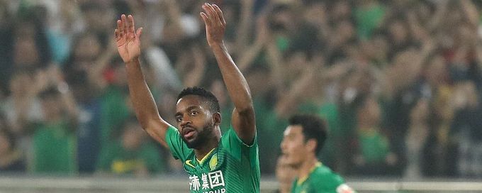 Beijing Guoan salvage late draw to pull level atop CSL table