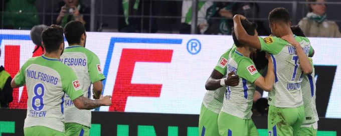 Divock Origi has goal and assist as Wolfsburg beat Holstein Kiel in first leg