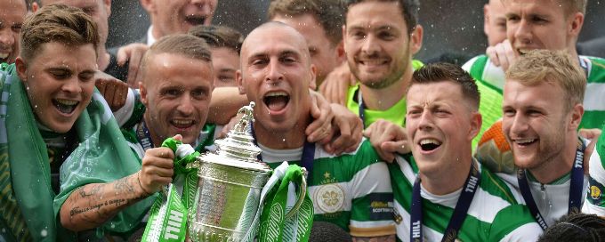 Celtic beat Motherwell in Scottish Cup final to claim historic double treble