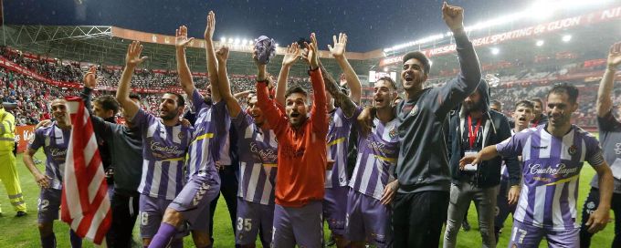Real Valladolid secure promotion to La Liga top flight after playoff triumph