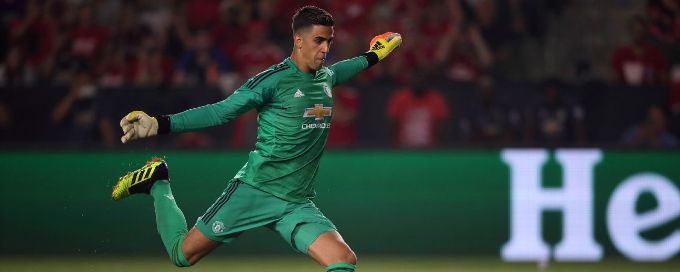 Manchester United's Joel Pereira joins Vitoria Setubal on loan