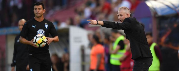 Romanian champions Cluj sack coach after six weeks in charge