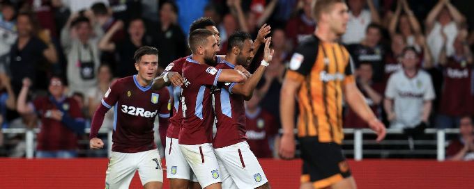 Fine Alan Hutton goal caps Aston Villa recovery in win at Hull