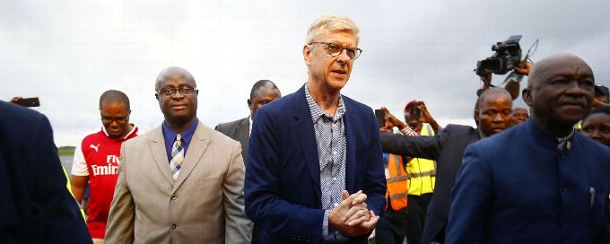 George Weah criticised for giving Arsene Wenger Liberia's highest honour
