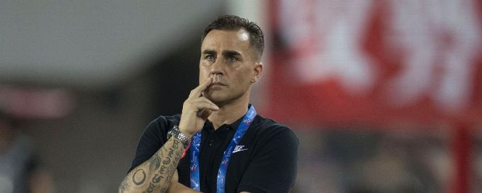 Dinamo Zagreb sack Italy great Fabio Cannavaro after 3 months