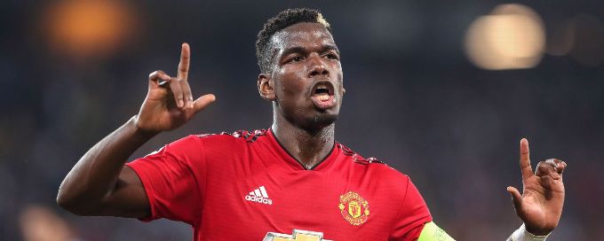 Paul Pogba scores two as Man United open Champions League with win vs. Young Boys