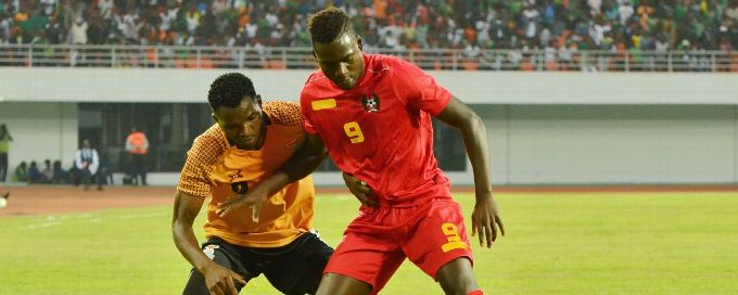 Guinea-Bissau come from behind to stun Zambia