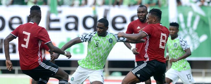 Late Ighalo winner puts Nigeria in driving seat