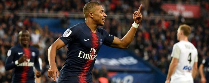 PSG make it 10 wins out of 10 with 5-0 hammering of Amiens