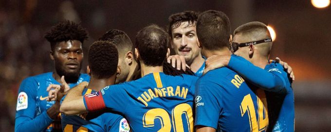 Atletico Madrid scrape by Catalan minnows Sant Andreu in Copa del Rey