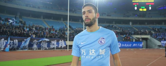 Yannick Carrasco offered teammate €10,000 after allegedly breaking nose in training 'conflict'