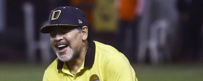 Diego Maradona's Sinaloa Dorados to fight for Mexican second tier title