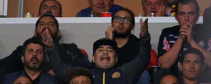 Diego Maradona to be investigated for verbal argument with fans
