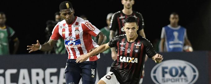 Atletico Junior, Atletico-PR draw in Copa Sudamericana first leg