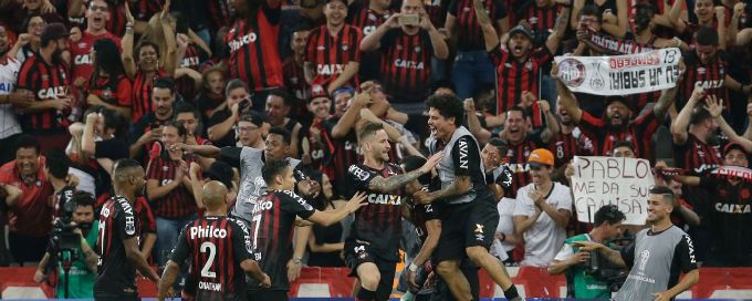 Atletico Paranaense win Copa Sudamericana over Junior on penalties